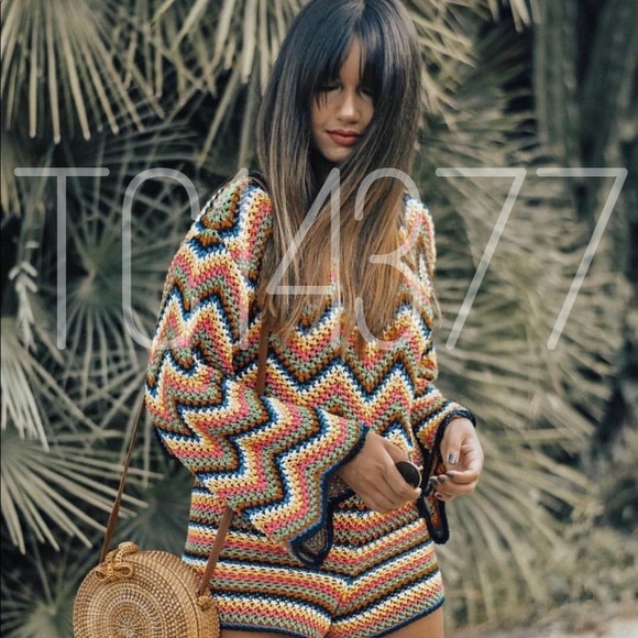 Zara | Crocheted Tribal Stylish Top. Zara’s Bloggers - Picture 3 of 12